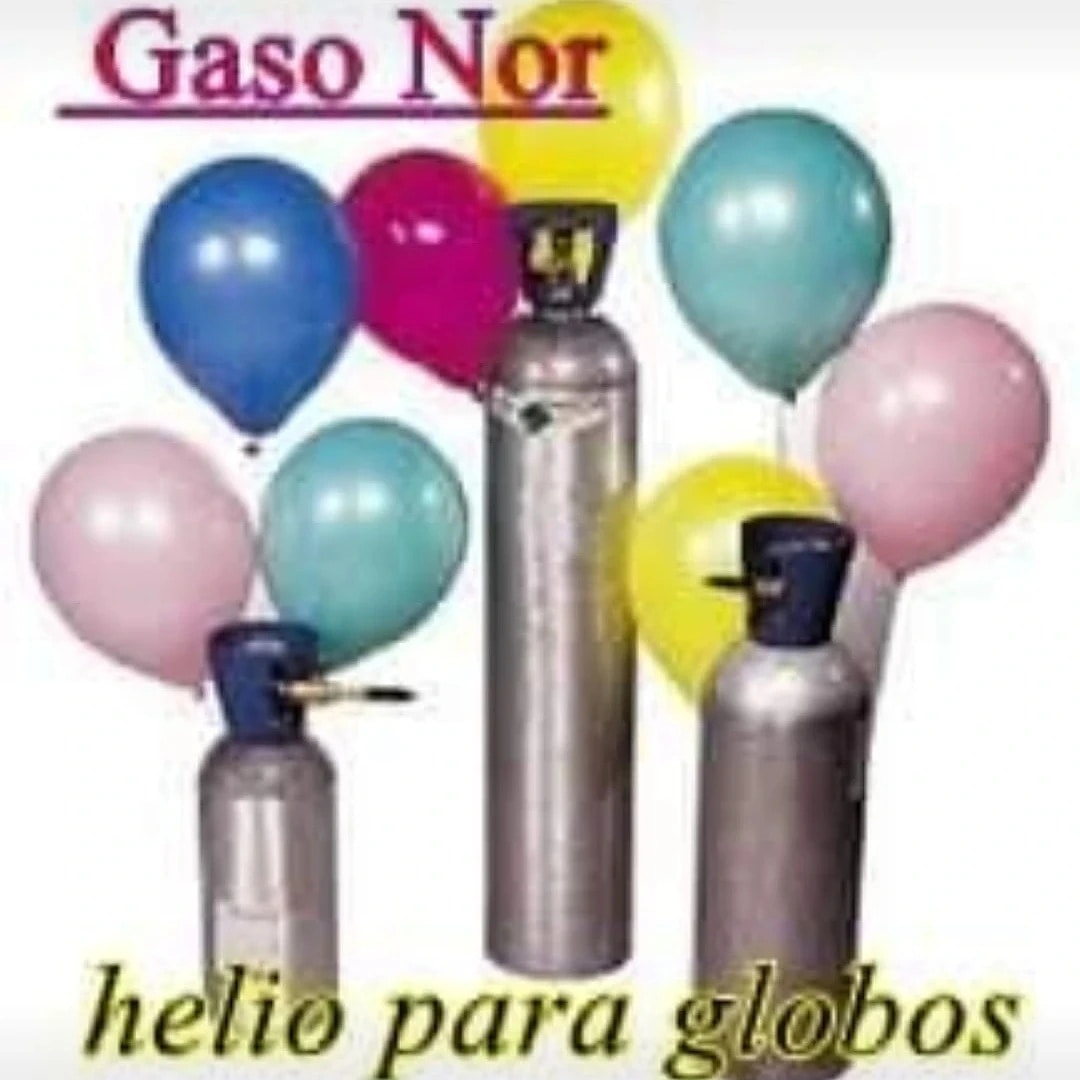 Helio para globos y eventos